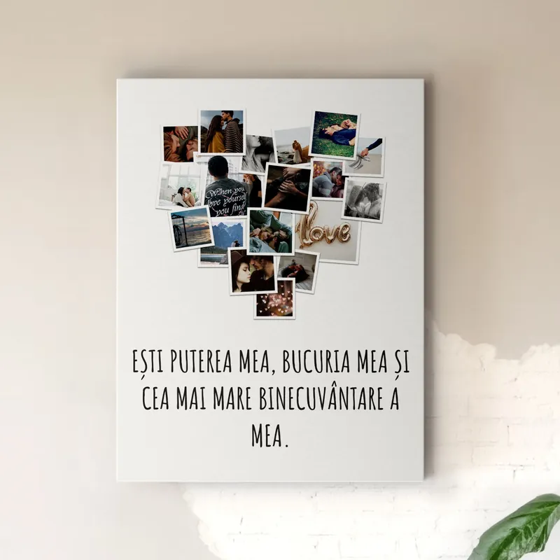 Noutate Pictură pe pânză Imprimarea unui tablou collage foto ca cadou Nr s43650