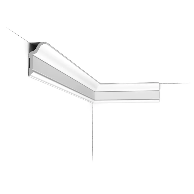 Cornisa Axxent CX141, Dimensiuni 200 X 5.9 X 3.1 cm, Orac Decor Cornișă Decorativă Albă pentru un Interior Elegant Doar azi
