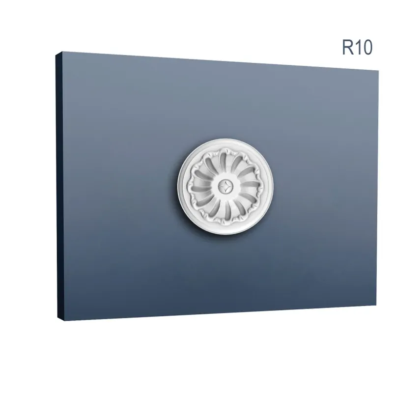Rozeta Luxxus R10, Dimensiuni diam. 15 cm (H 4,2 cm), Orac Decor Eleganță Clasic cu Rozete Decorative Ofertă de sezon