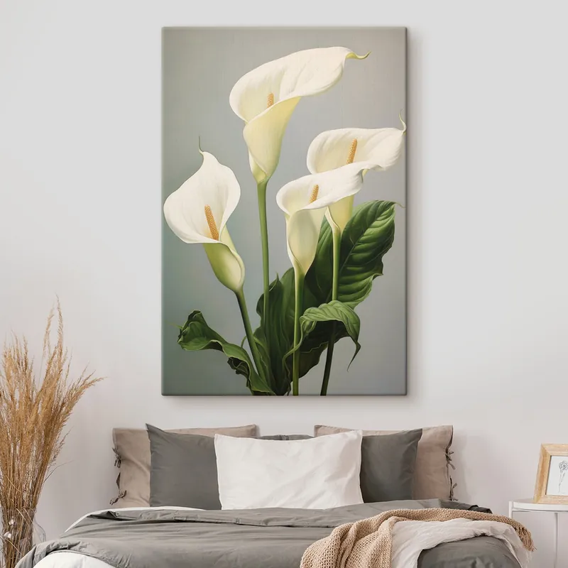 Cumpără acum Pictură pe pânză Crini calla eleganți Nr s43558