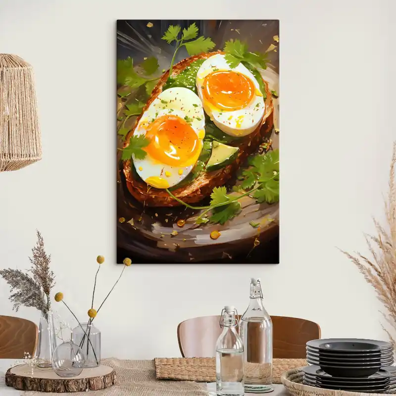 Pictură pe pânză Mic dejun sănătos Nr s43549 Plată sigură