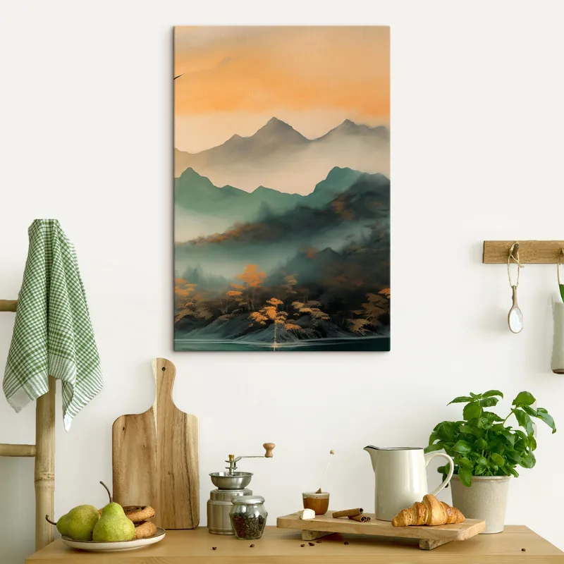 Pictură pe pânză Înălțimi senine Nr s43590 Discount