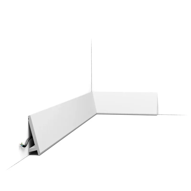 Retur gratuit Plintă Modern SX179, Dimensiuni 200 X 9.7 X 2.9 cm, Orac Decor Plintă Decorativă Modernă pentru Interioare Elegante