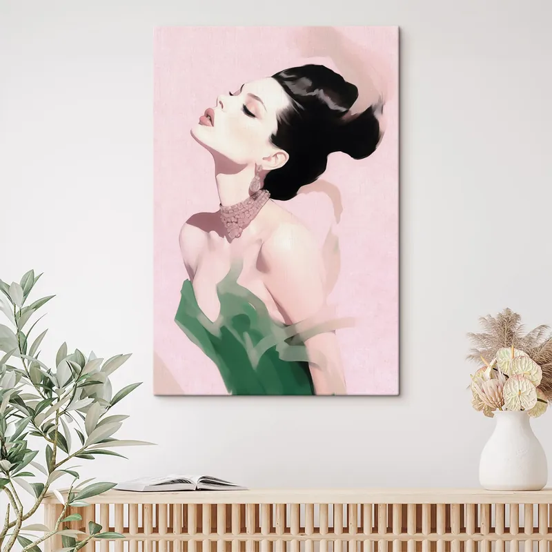 Pictură pe pânză Pin up fată Nr s43479 Ofertă limitată