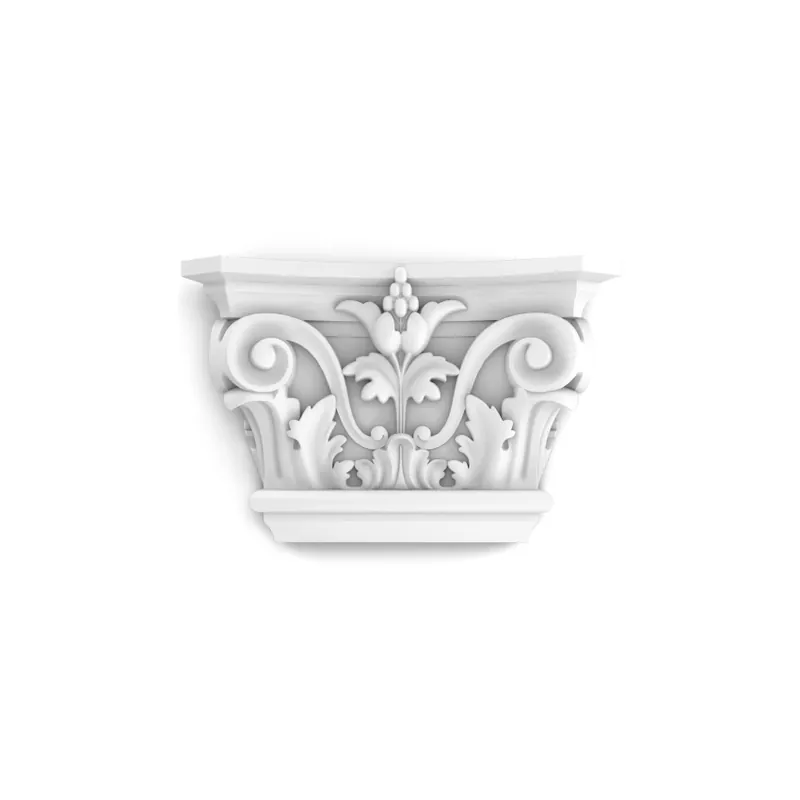 Livrare rapidă Capitel Luxxus K201, Dimensiuni 6.2 X 14.9 X 22.8 cm, Orac Decor Capitel Decorativ Luxuss - Eleganță pentru Interiorul Tău