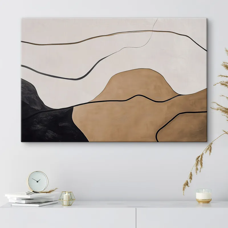 Reducere Pictură pe pânză Abstracție cu imitarea texturii Nr s42998