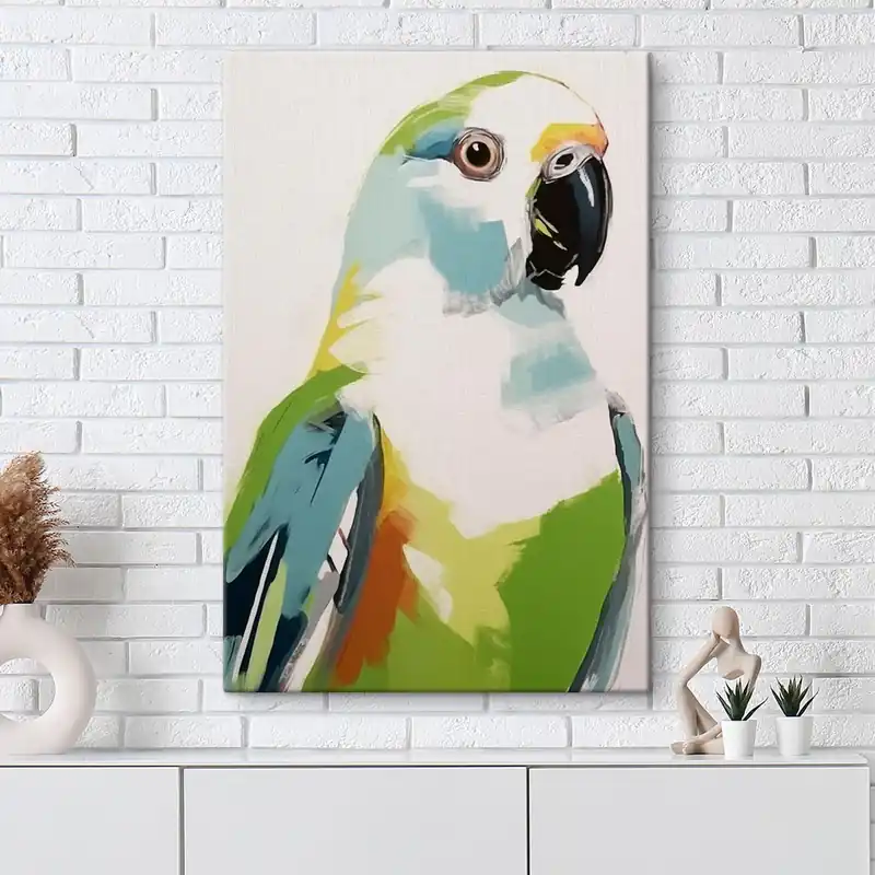 Vezi acum Pictură pe pânză Papagal tropical Nr s43931