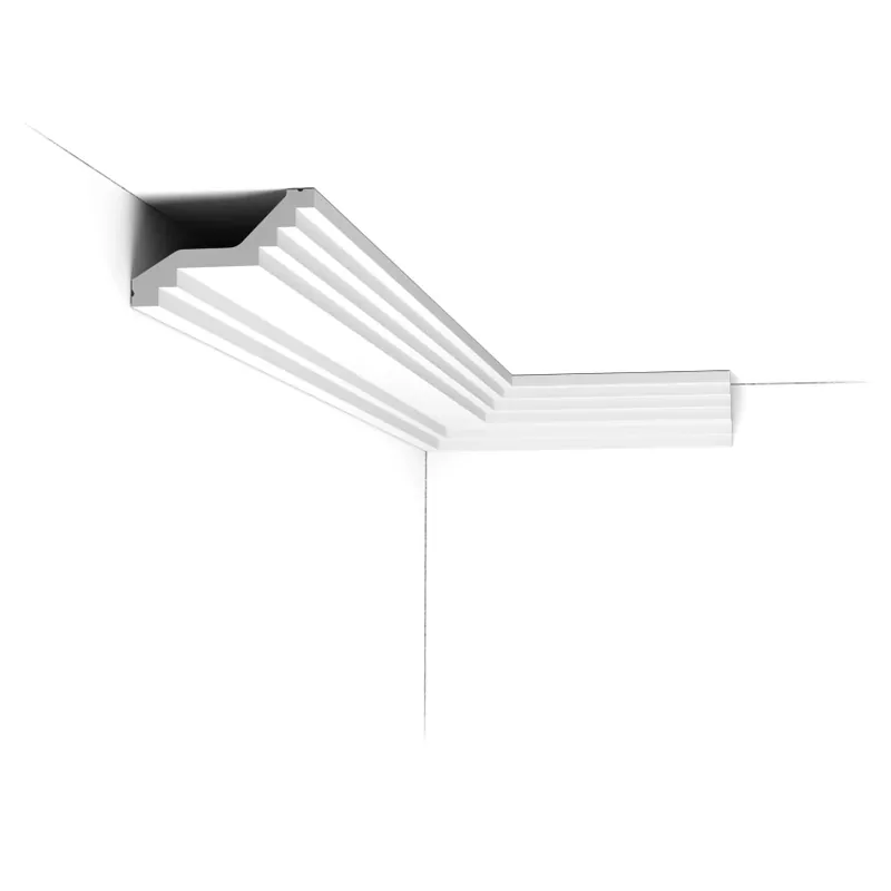 Lichidare de stoc Cornisa Luxxus C400, Dimensiuni 200 X 6 X 10 cm, Orac Decor Cornișe Decorative Tavan - Eleganță și Stil