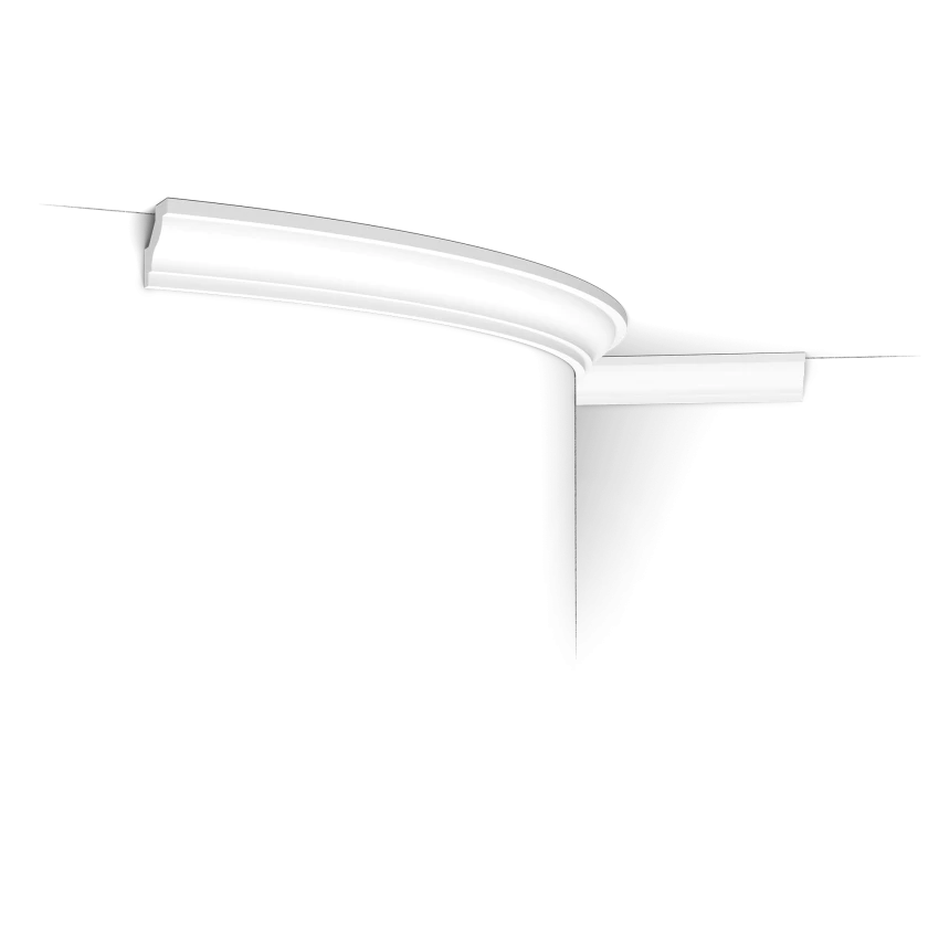 Discount Cornisa Flex Luxxus C230F, Dimensiuni 200 X 2.9 X 2.9 cm, Orac Decor Cornise decorative flexibile pentru tavan