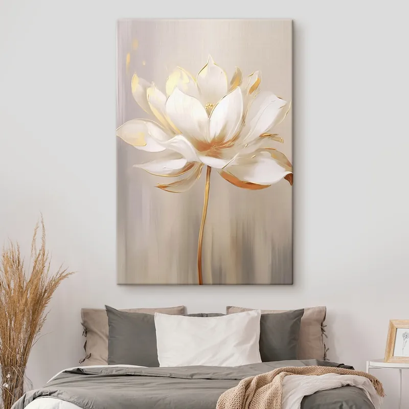 Reduceri Pictură pe pânză Floare elegantă Nr s43983