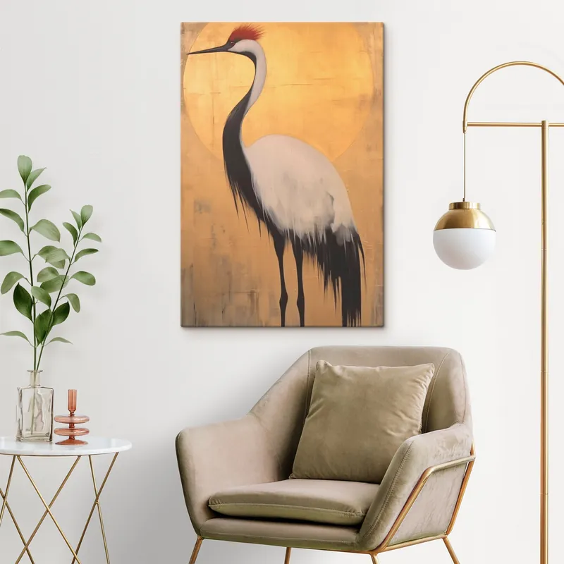 Expediere rapidă Pictură pe pânză Macara Nr s43984