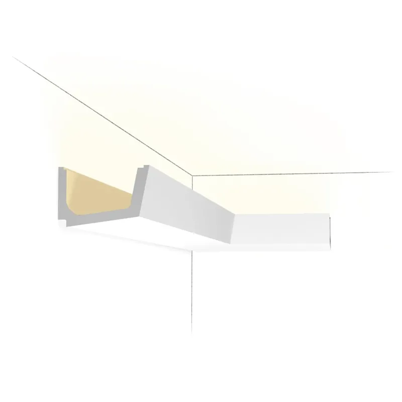 Bestseller Cornisa Luxxus C357, Dimensiuni 200 X 7.1 X 11 cm, Orac Decor Cornișă Decorativă Iluminat Indirect