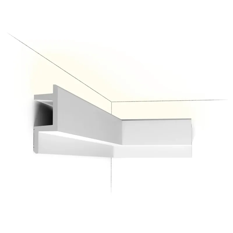 Scafa Modern C383, Dimensiuni 200 X 14 X 5 cm, Orac Decor Scafe Decorative Moderne pentru Iluminat LED Calitate înaltă