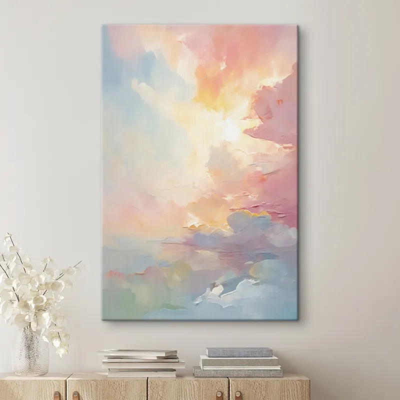 Pictură pe pânză Cer abstract Nr s44057 Preț redus