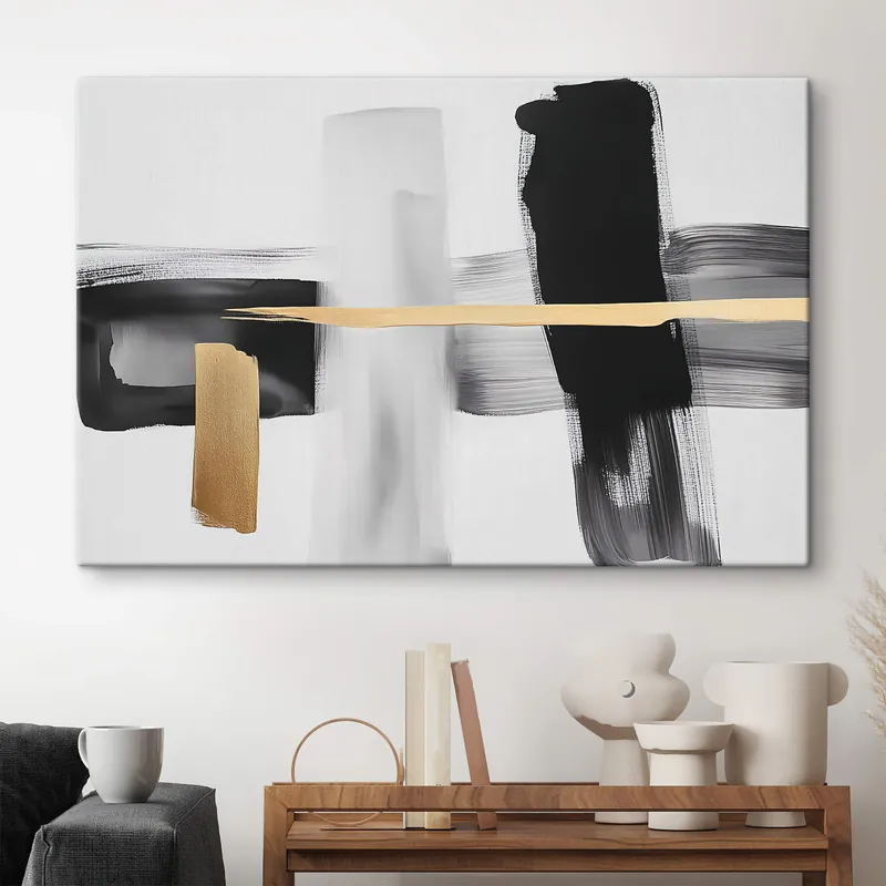 Doar azi Pictură pe pânză Abstracție minimalistă Nr s43970