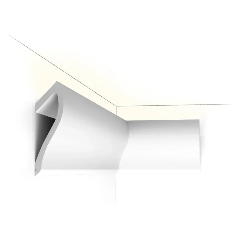 Cornisa Ulf Moritz C371, Dimensiuni 200 X 18.5 X 5.8 cm, Orac Decor Cornișă Decorativă Elegantă pentru Iluminat Plată sigură