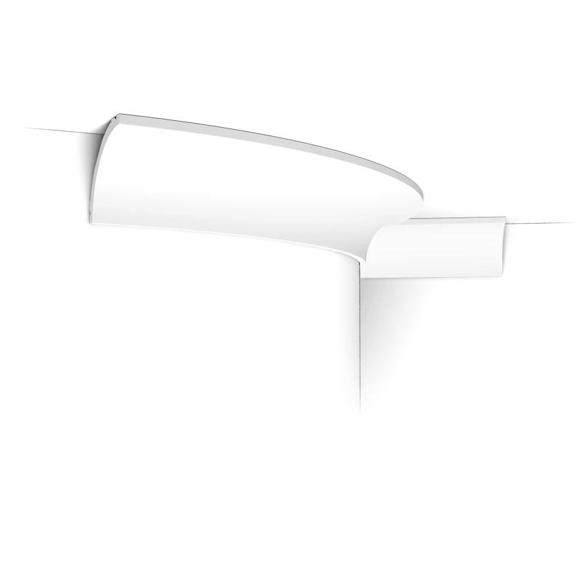 Cornisa Flex Luxxus C240F, Dimensiuni 200 X 8 X 8 cm, Orac Decor Cornișe Decorative Flexibile pentru Tavan Expediere rapidă