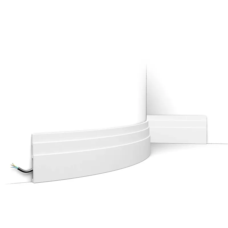 Expediere rapidă Plinta Flex Modern SX180F, Dimensiuni 200 X 12 X 1.6 cm, Orac Decor Plintă Decorativă Flexibilă Modernă
