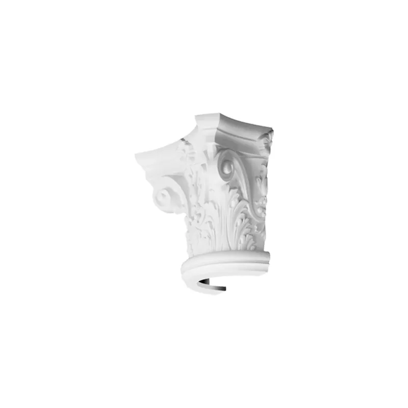 Chilipir Jumatate De Capitel Luxxus K1121, Dimensiuni 36 X 18 X 30 cm, Orac Decor Capitel Decorativ Luxos pentru Coloane