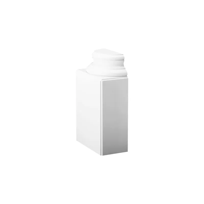 Baza Jumatate Luxxus K1131, Dimensiuni 35 X 17.5 X 57.5 cm, Orac Decor Baza Jumatate Decorativa pentru Coloane Nu rata