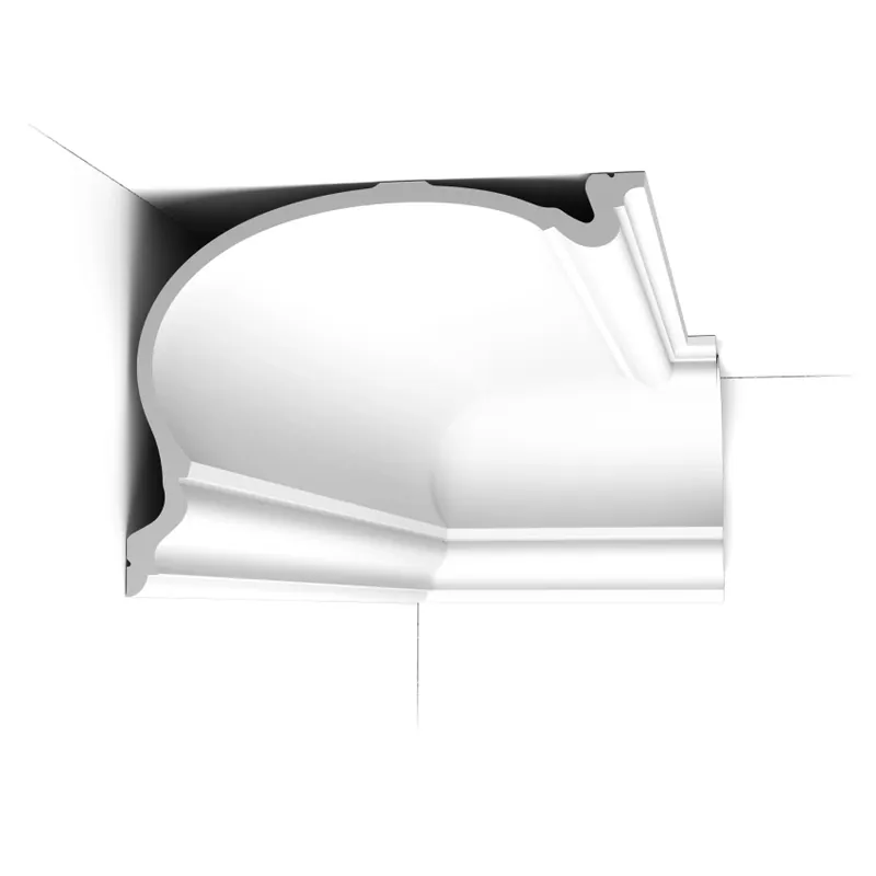 Cornisa Luxxus C344, Dimensiuni 200 X 35 X 27.3 cm, Orac Decor Cornise Decorative pentru Iluminat Indirect Discount