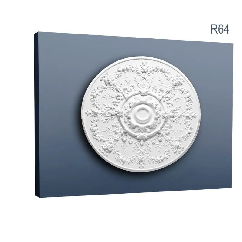 Ofertă Rozeta Luxxus R64, Dimensiuni diam. 95,2 cm (H 4,8 cm), Orac Decor Eleganță desăvârșită pentru tavanul tău