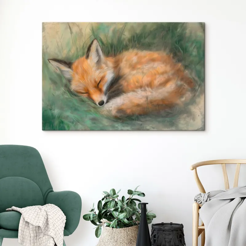 Popular Pictură pe pânză Vulpe Nr s44170