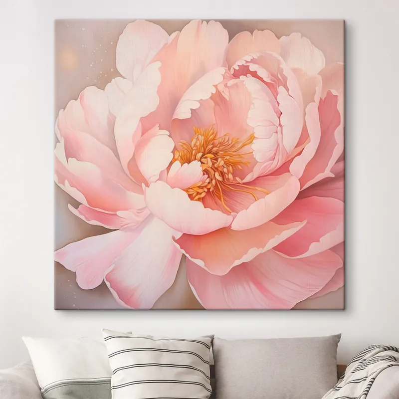 Cumpără online Pictură pe pânză Peony Nr s44693