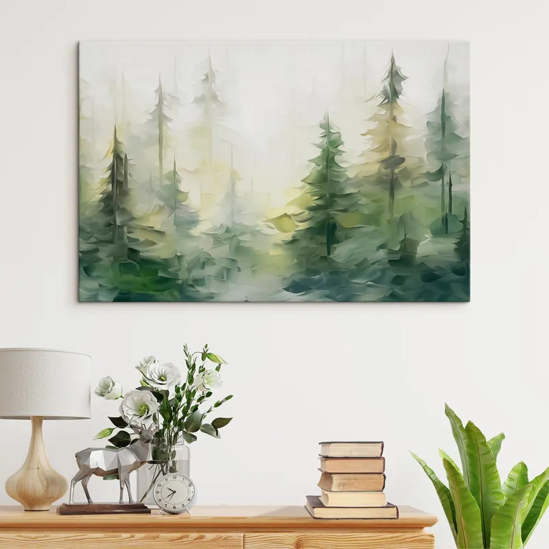 Pictură pe pânză Pictura imitație de pădure Nr s44708 Cumpără online