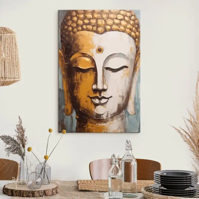 Doar azi Pictură pe pânză Chipul lui Buddha Nr s44807