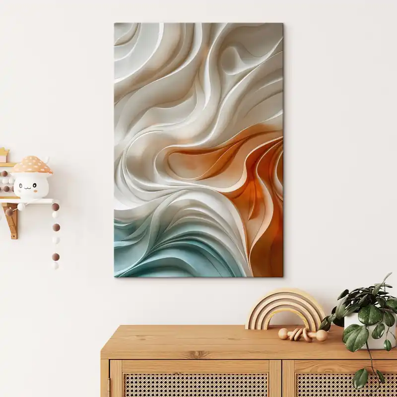 Pictură pe pânză Abstract linii colorate Nr s44967 Comandă acum