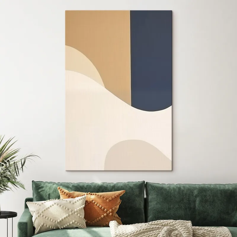 Pictură pe pânză Valuri abstracte Nr s45073 Super ofertă
