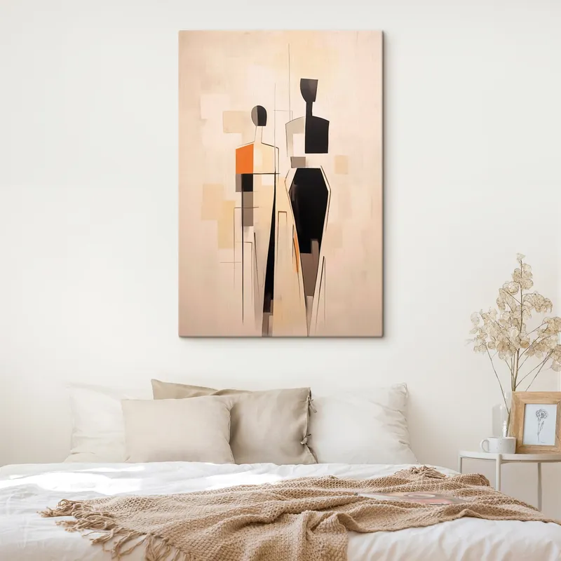 Pictură pe pânză Siluete abstracte Nr s45124 Nu rata