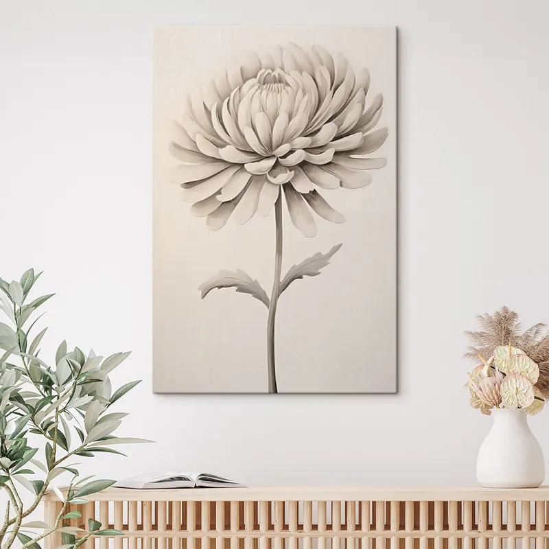 Ofertă de sezon Pictură pe pânză Floare mare Nr s45141