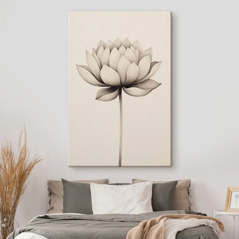 Popular Pictură pe pânză Floare mare Nr s45142