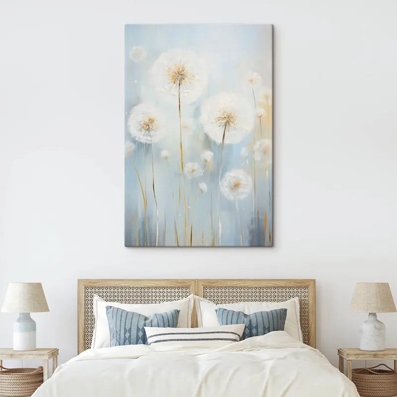 Pictură pe pânză Păpădii delicate Nr s45067 Super ofertă