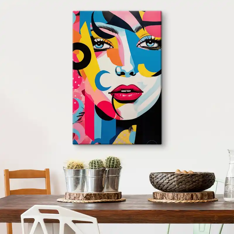 Retur gratuit Pictură pe pânză Privirea Pop-Art Nr s45283