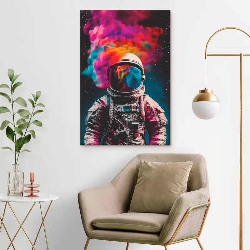 Vezi acum Pictură pe pânză Astronaut Nr s45326