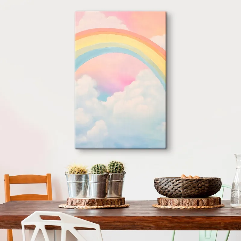 Pictură pe pânză Curcubeu Nr s45329 Ofertă exclusivă