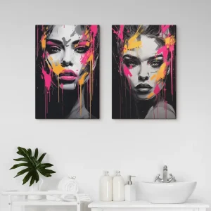 Ofertă limitată Pictură pe pânză Portrete în vopsea Nr m00584