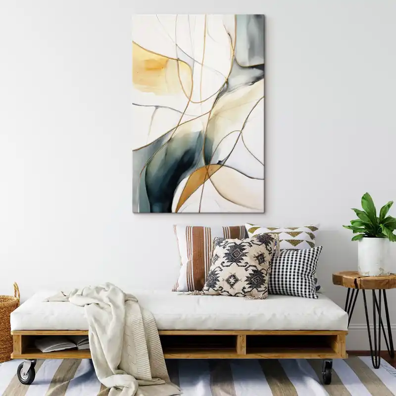 Pictură pe pânză Abstracție Nr s45406 Preț redus