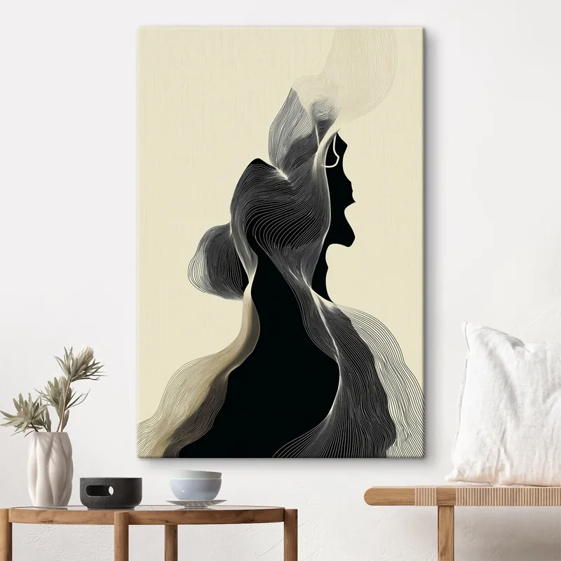 Pictură pe pânză Dansul liniilor Nr s45413 Discount