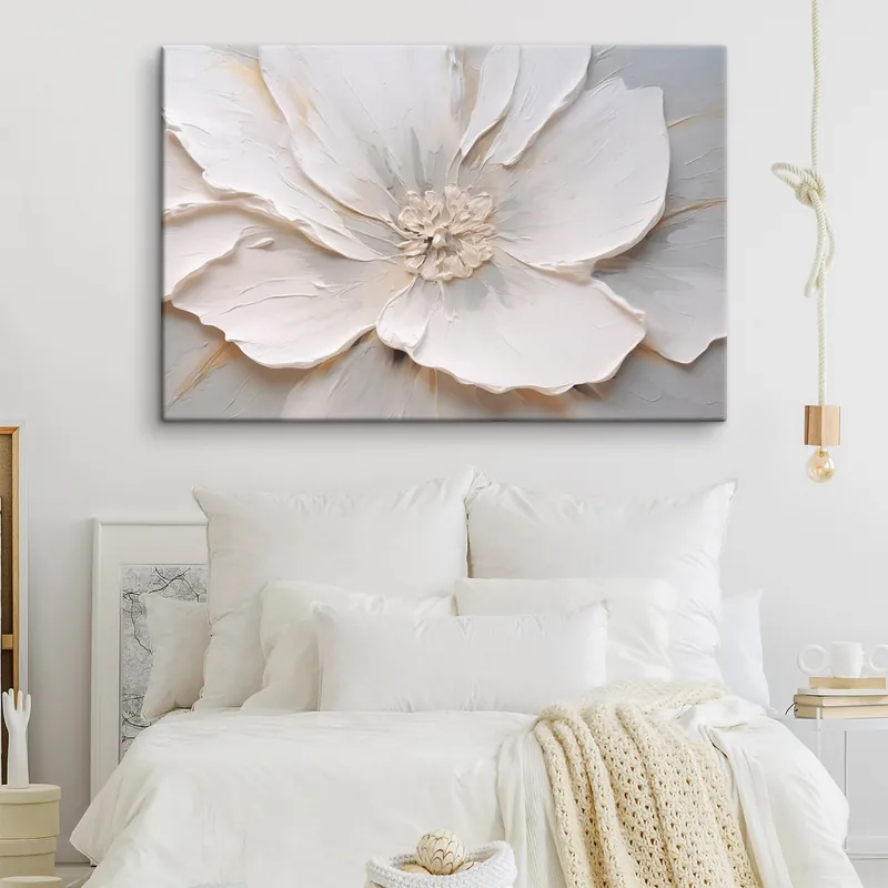 Pictură pe pânză Floare mare Nr s45443 Cumpărături sigure