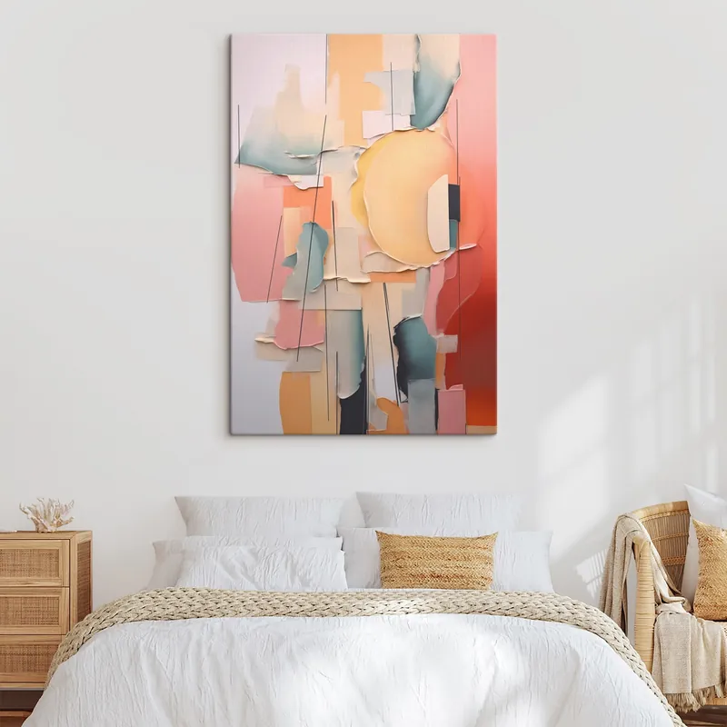 Preț promoțional Pictură pe pânză Abstracție Nr s45372
