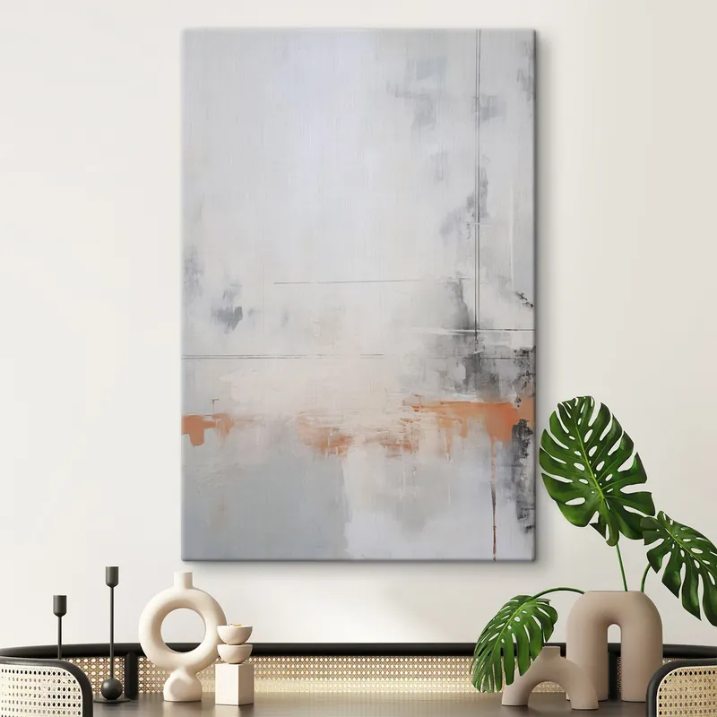 Ofertă exclusivă Pictură pe pânză Abstracție modernă cu imitație de textură uzată Nr s45451