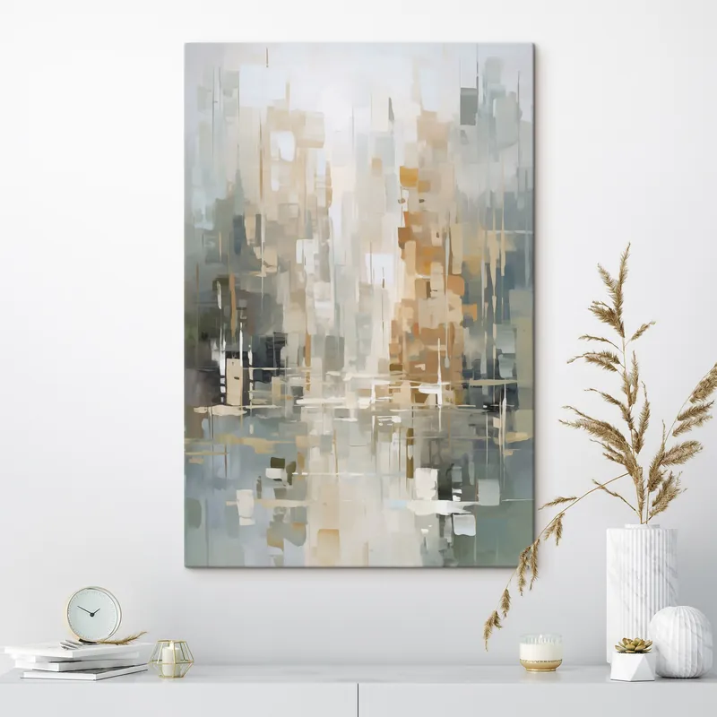 Pictură pe pânză Abstracție imitarea picturii Nr s45456 Reducere
