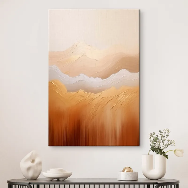 Preț promoțional Pictură pe pânză Munți de nisip abstracți Nr s45473