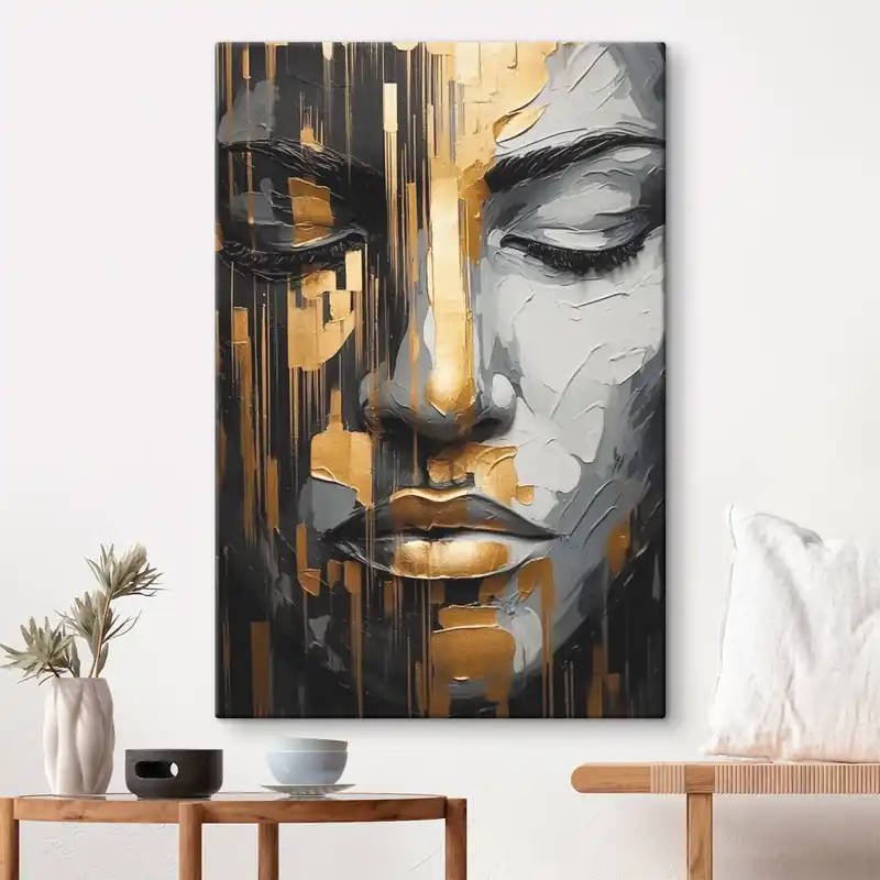 Reducere de preț Pictură pe pânză Portret feminin abstract Nr s45475