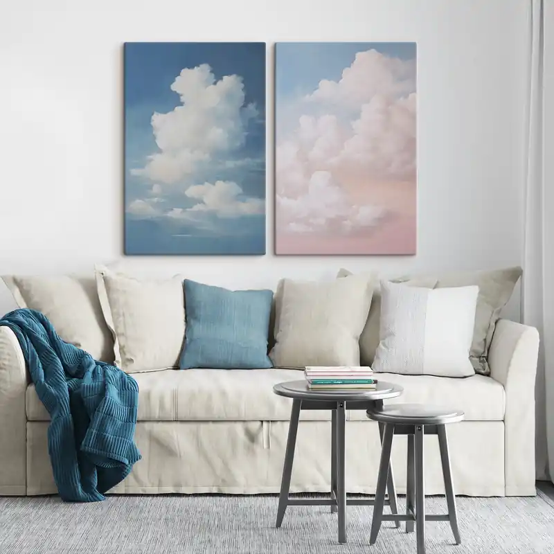 Pictură pe pânză Clouds in the sky Nr m00664 Reducere de preț