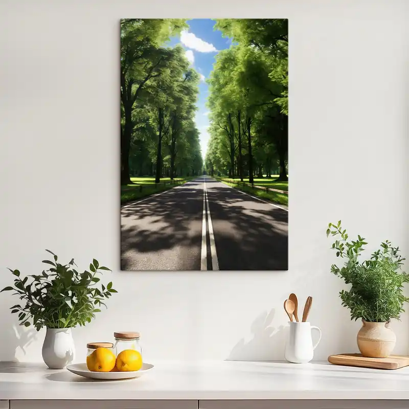 Pictură pe pânză Drum în depărtare Nr s45505 Cumpără acum